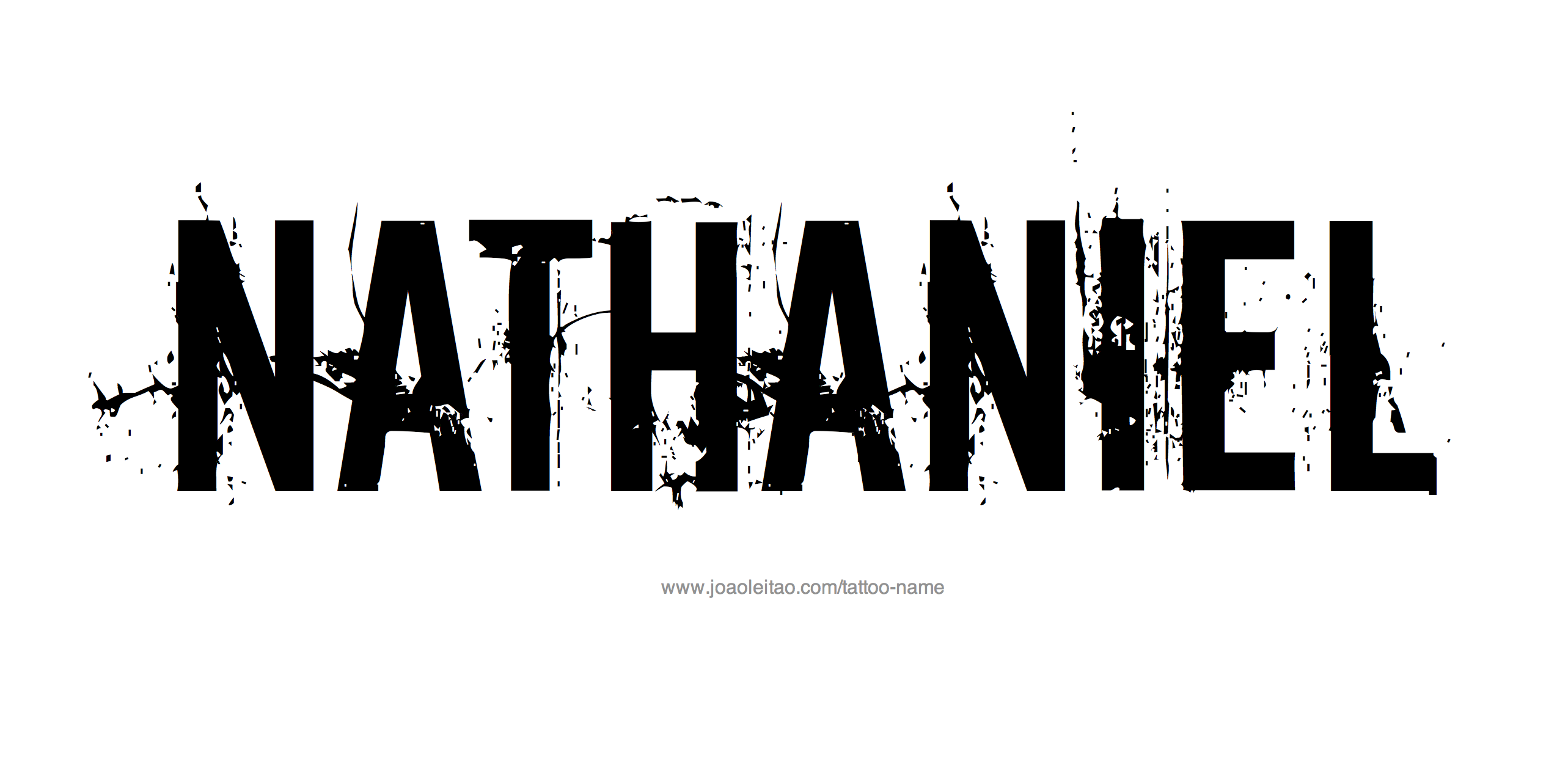 nathaniel-name-tattoo-designs